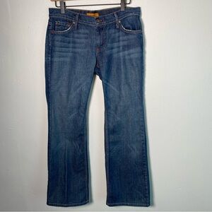 James Cured By Seun Flared Mid Rise Bootcut Denim Jeans Size 30